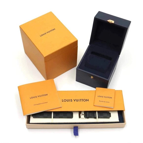 LOUIS VUITTON Tambour QA130 Automatic Chronograph Mens Watch 90275636 - Picture 7 of 7